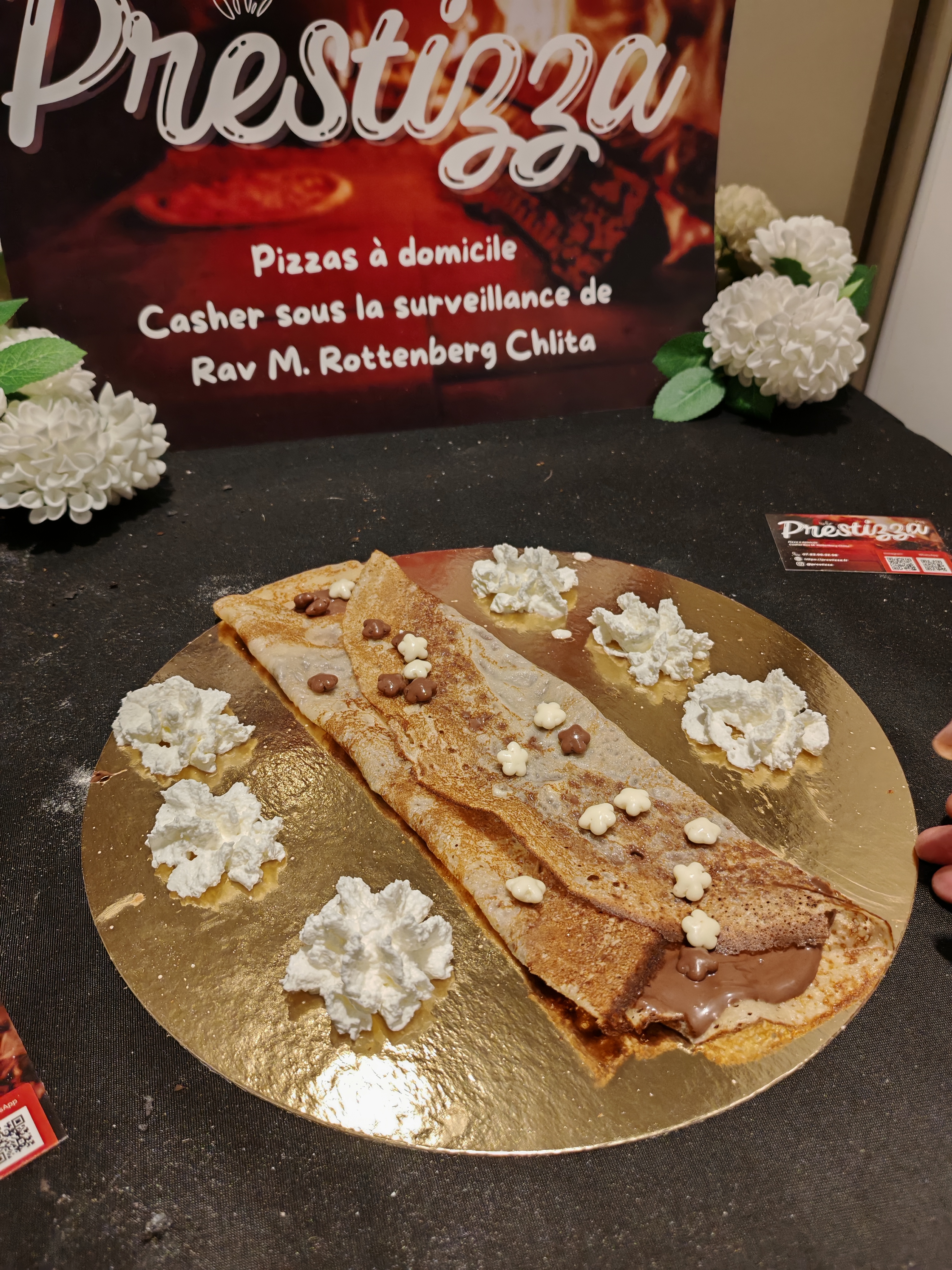 Pizza halavi à domicile - Service traiteur casher professionnel